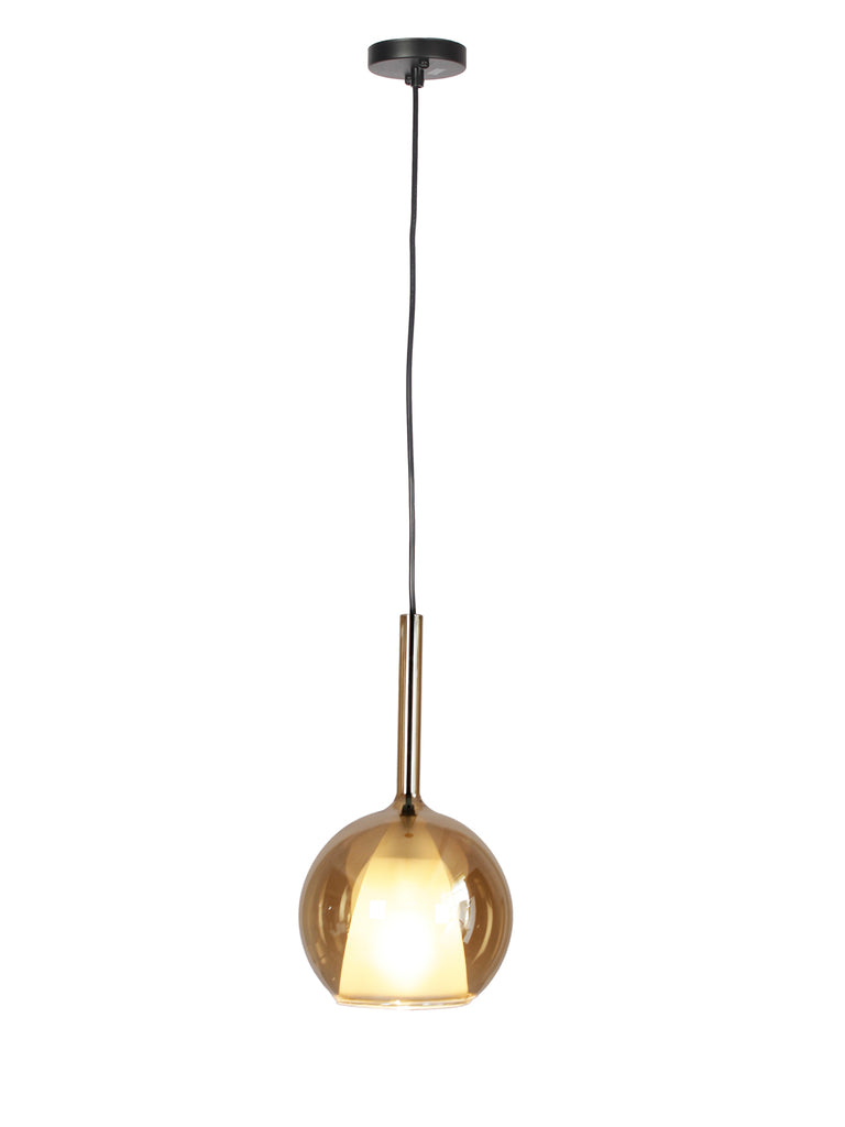 Fire Small Glass Pendant Lamp | Buy Luxury Hanging Lights Online India