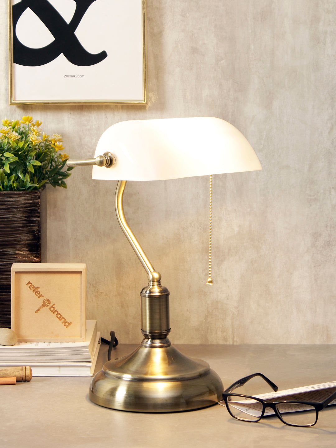 Bankers Green Desk Lamps  Buy Modern Desk Lamps Online India – Jainsons  Emporio