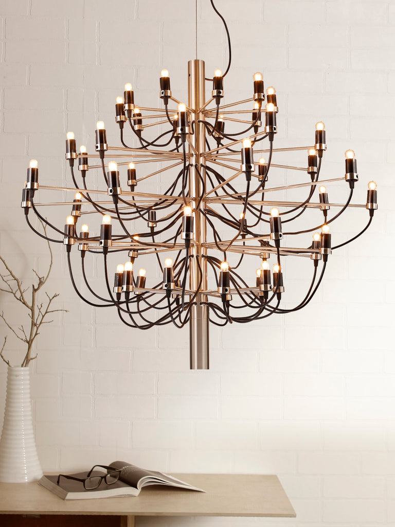 Candelic Black Gold Designer Chandelier | Buy Luxury Chandeliers Online India