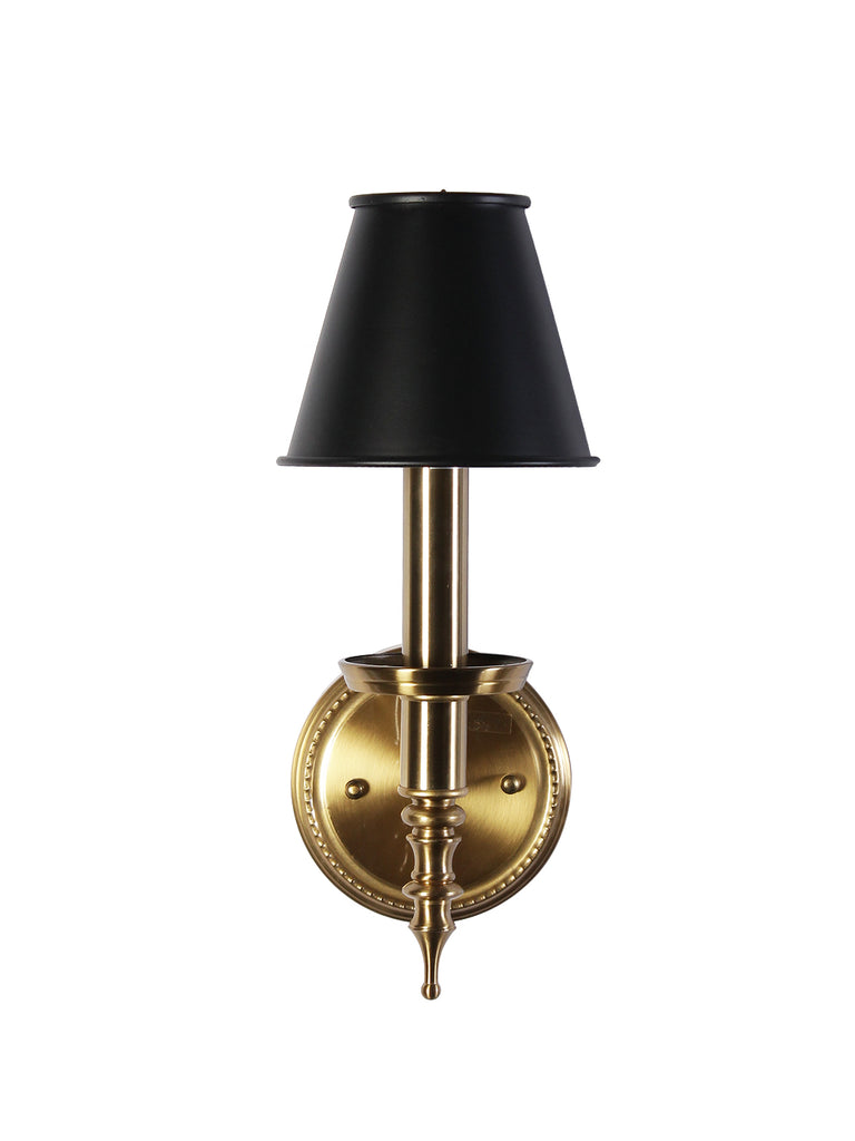 Corille Black Gold Wall Light | Buy Traditional Wall Lights Online India