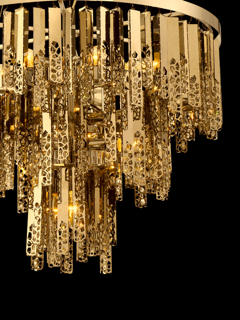 Judoc Gold Chandelier | Buy Modern Chandeliers Online India