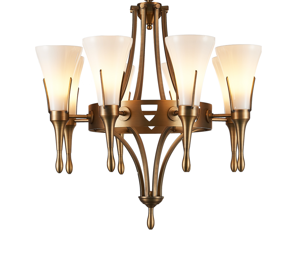 Bosville Gold Chandelier | Buy Vintage Chandeliers Online India