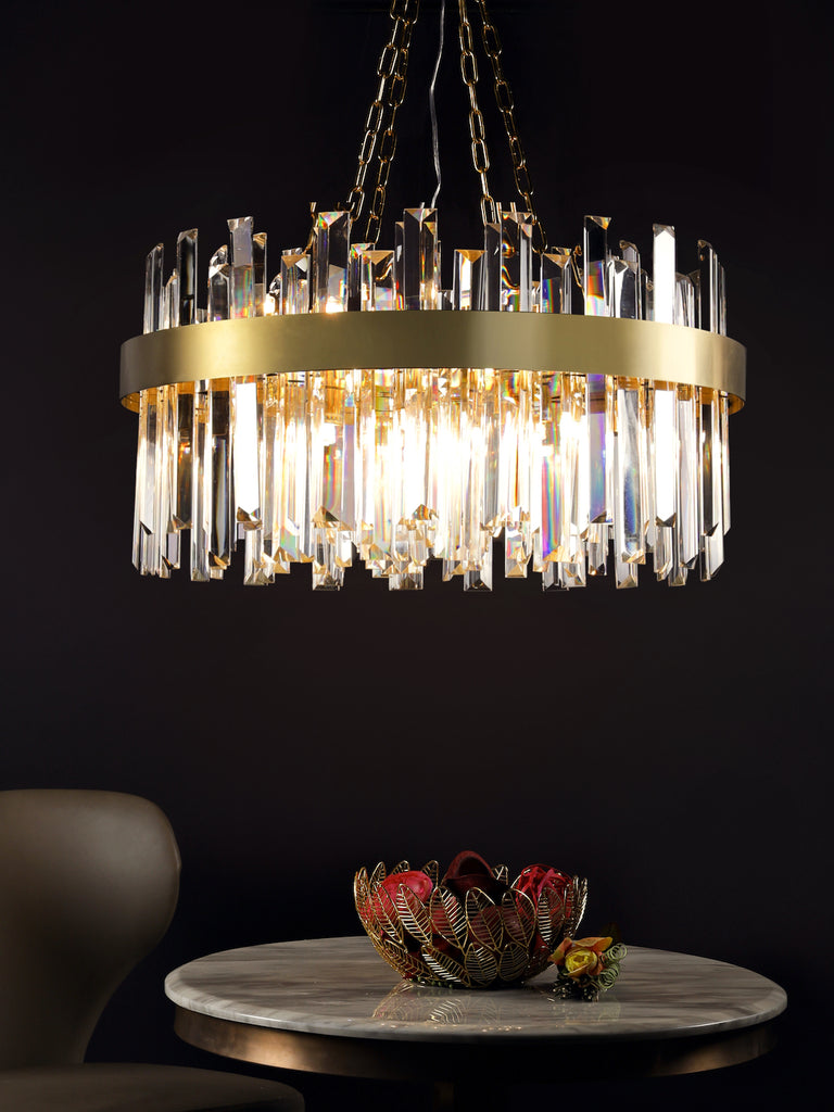 Gavin | Buy Crystal Chandeliers Online in India | Jainsons Emporio Lights